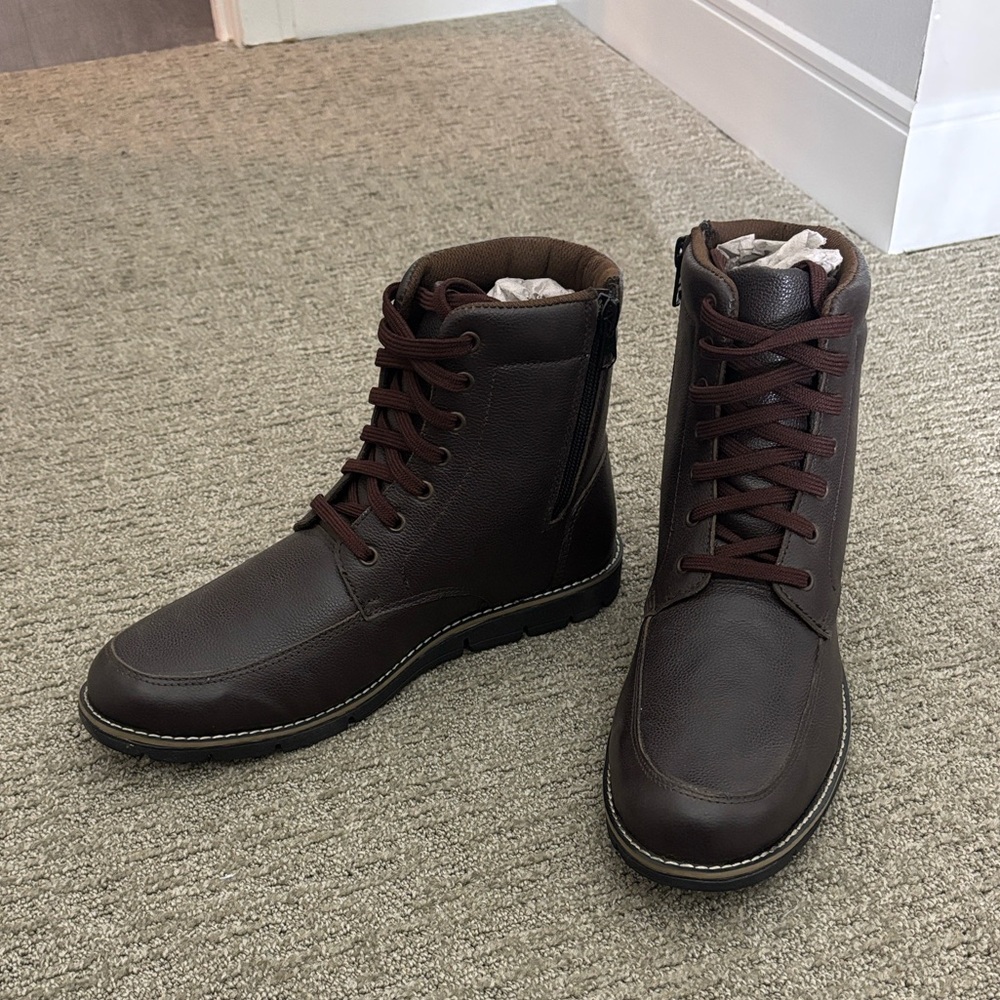 Brown Leather Boots